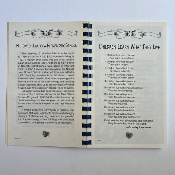 Vintage 1998 Cookbook Making the Grade Recipes from Lakeview Elementary School - Picture 4 of 11